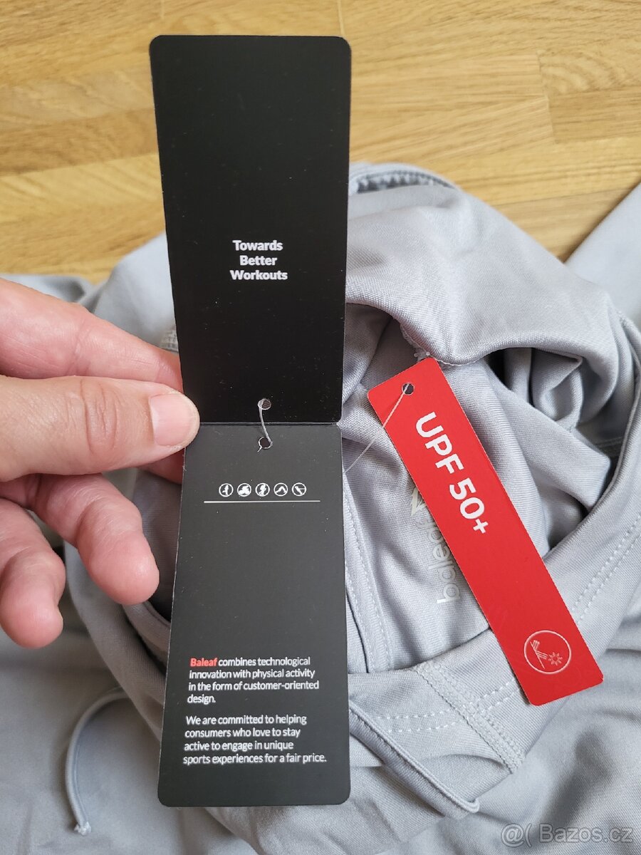 Mikina, sportovní bunda běh, kolo s kapucí - 2