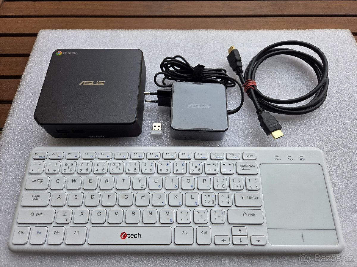 Mini počítač ASUS CHROMEBOX 2 + bezdrátová klávesnice - 2