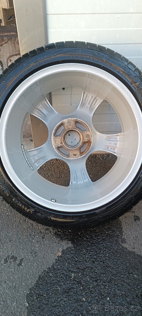 Borbet 4x108 a pár doplňků - 2