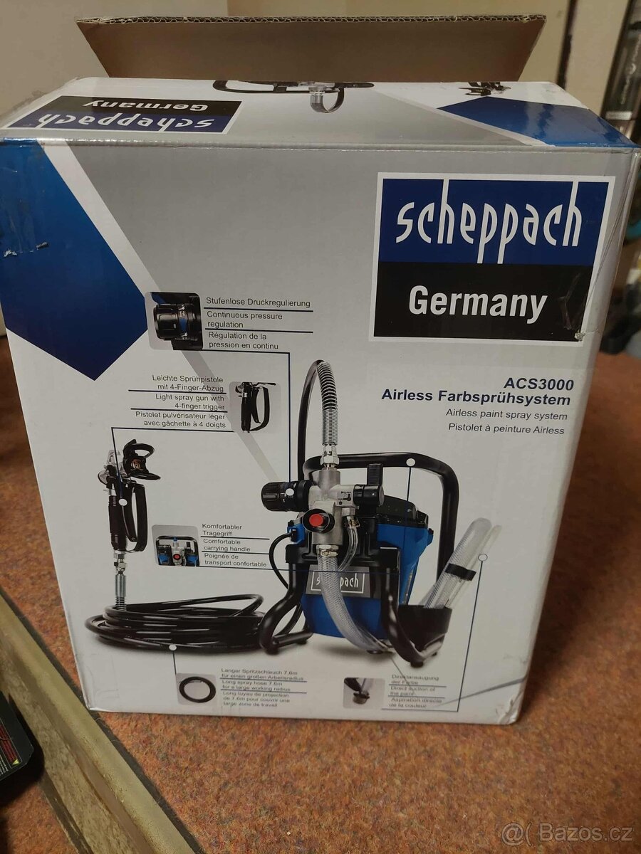 stříkací stroj Scheppach - 2
