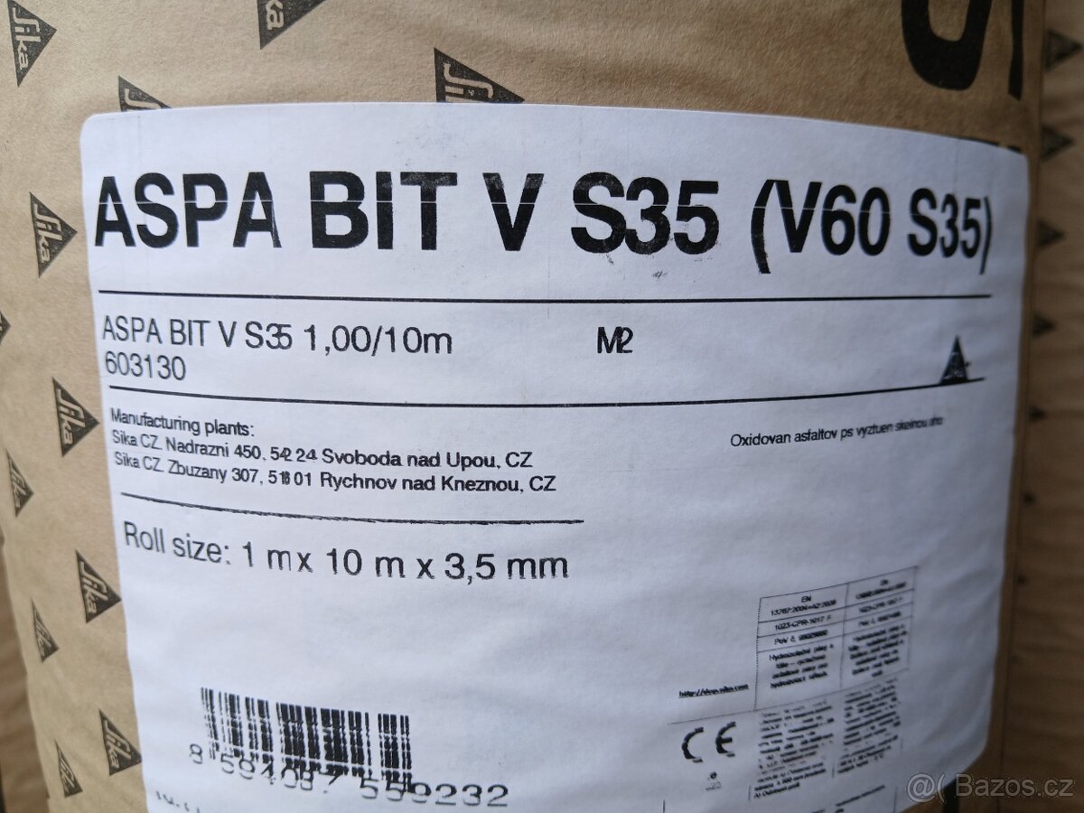 Ipa - lepenka V60 S35 - 10m. - 2