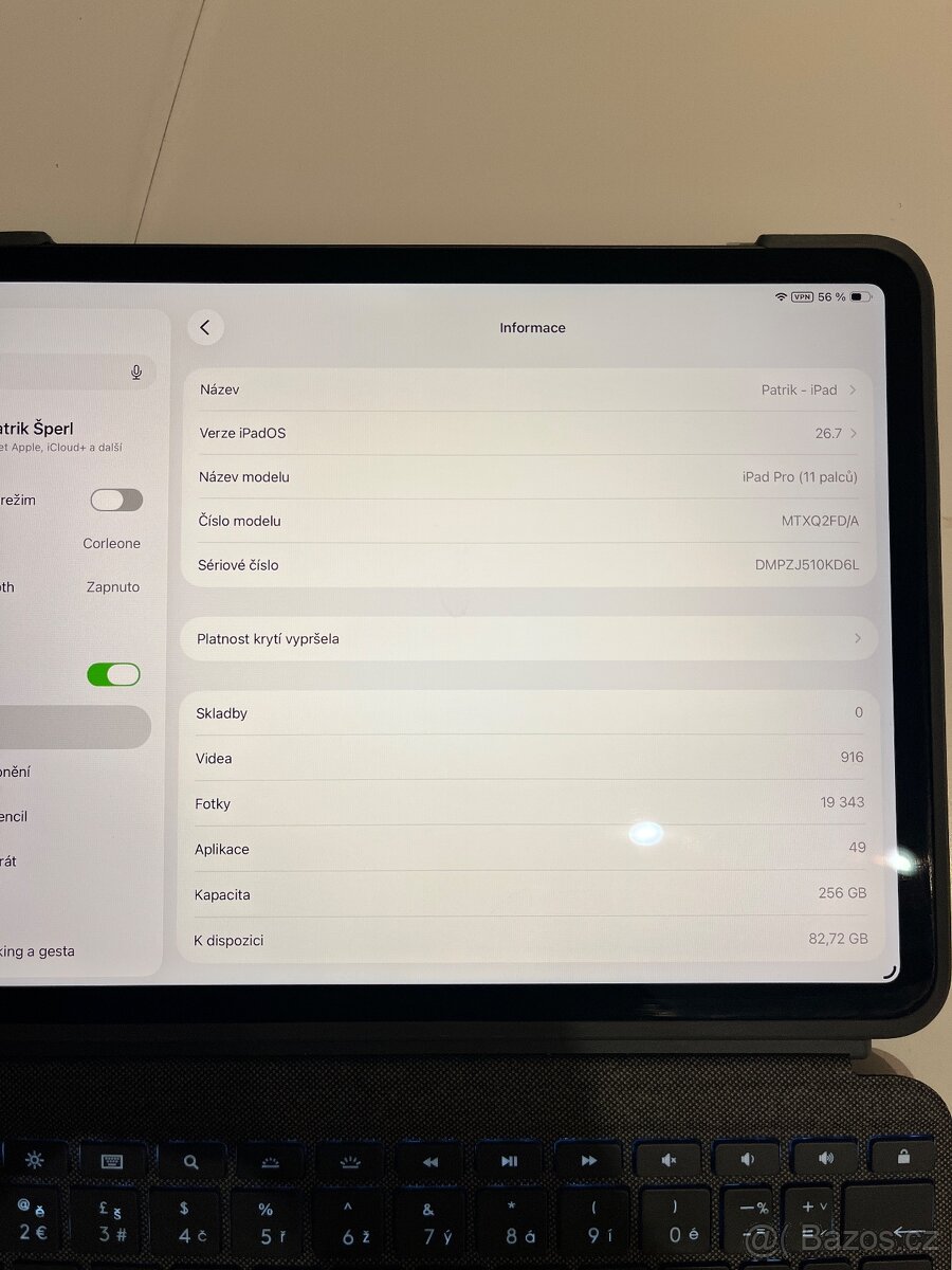 iPad Pro 11 2016, 256 SSD, pěkný - 2