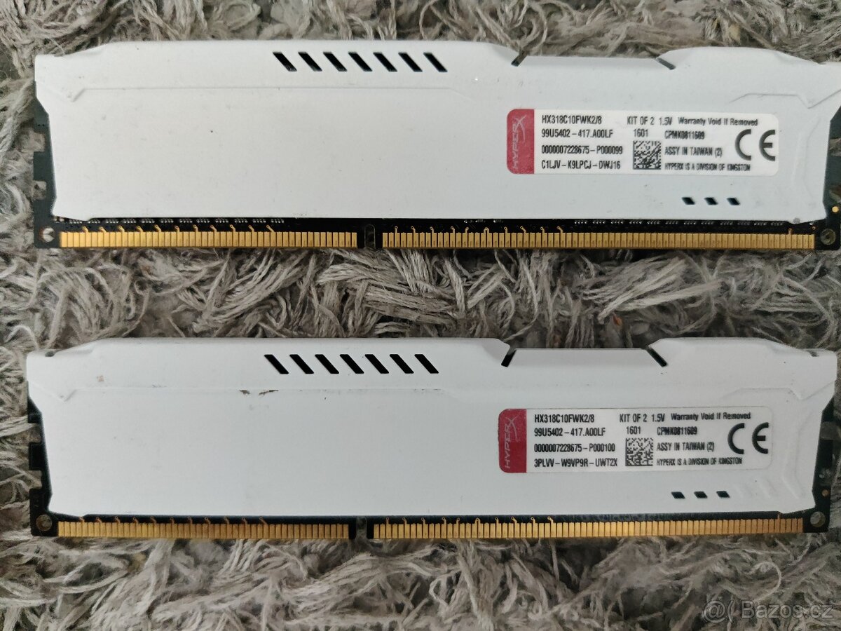 HyperX DDR3 8GB 1866MHz 2x4GB kit - 2