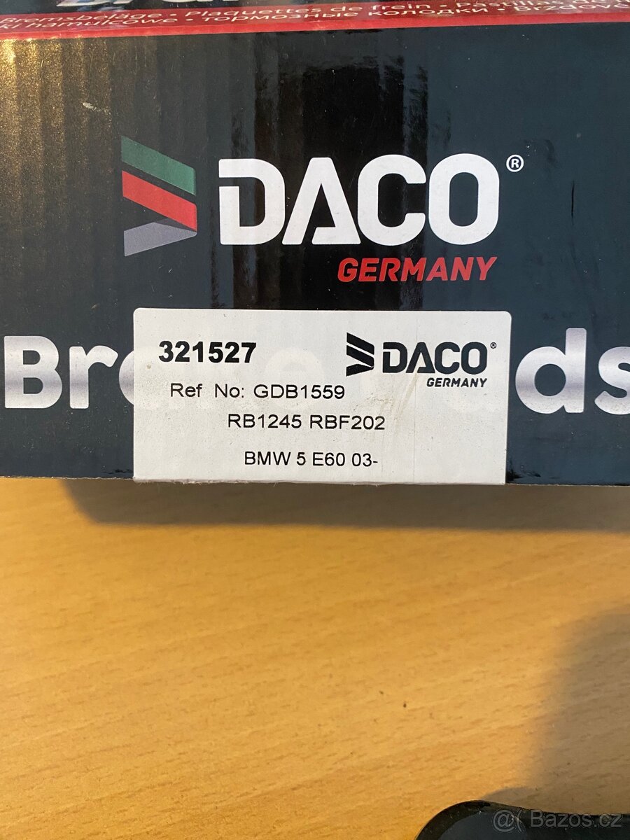 Brzdové destičky na bmw e 60 - 2