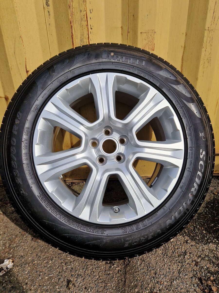 5x108 r18 kola disky evoque land rover volvo 235 60 18 alu