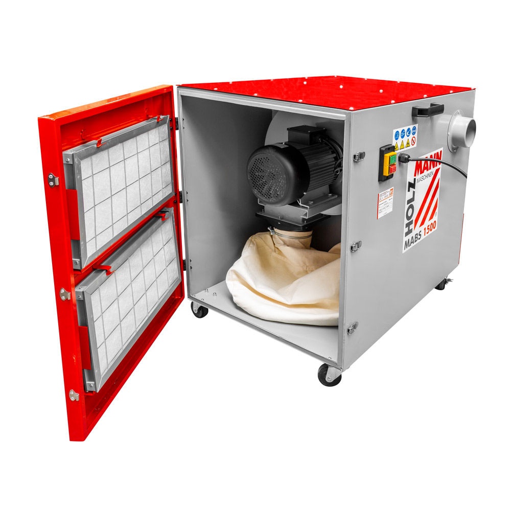Odsavač kovového prachu MABS1500 Holzmann na 230V - 2