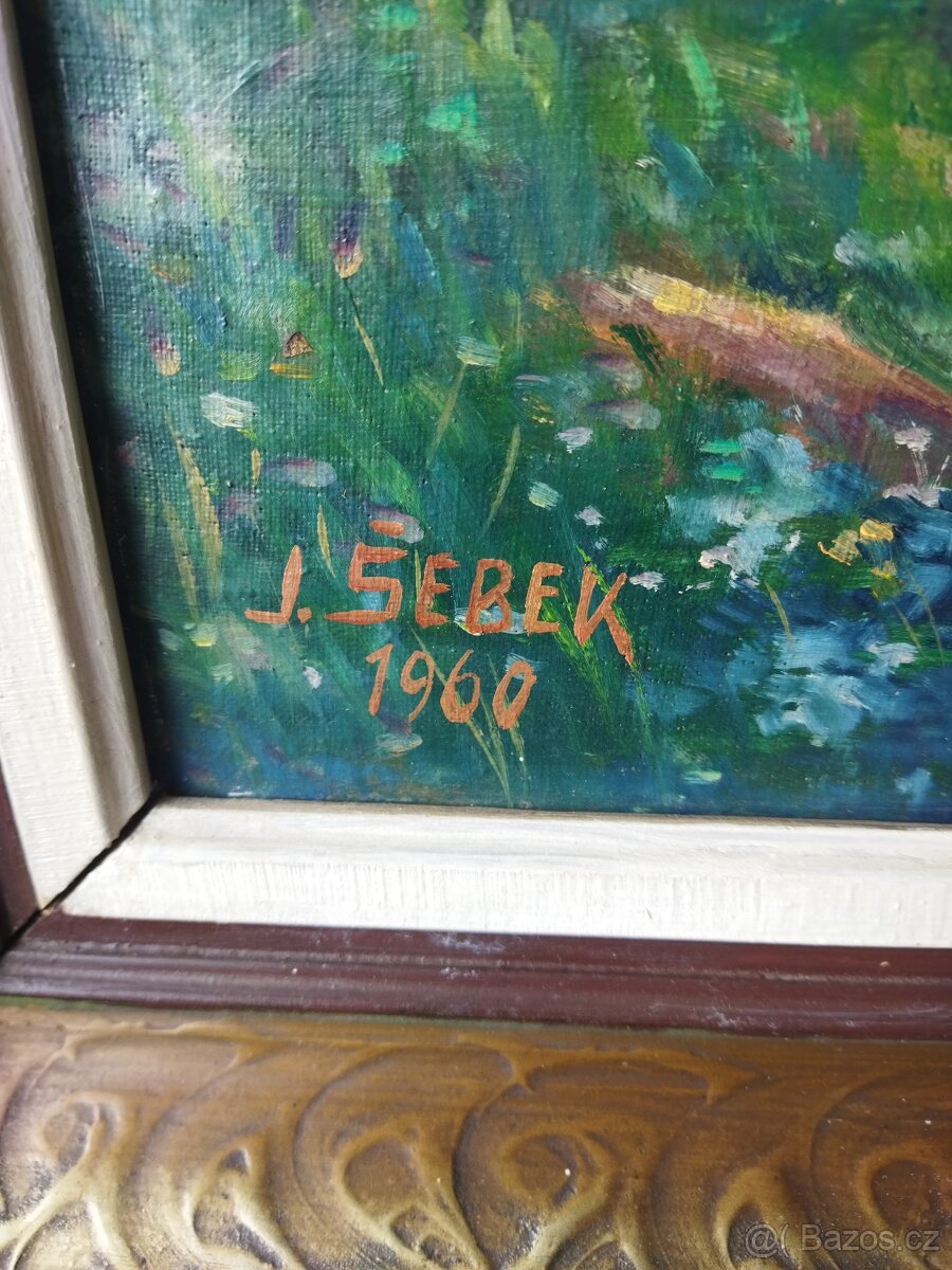 Prodám obrazy od malířů Jan Šebek a Josef Šťastný - 2