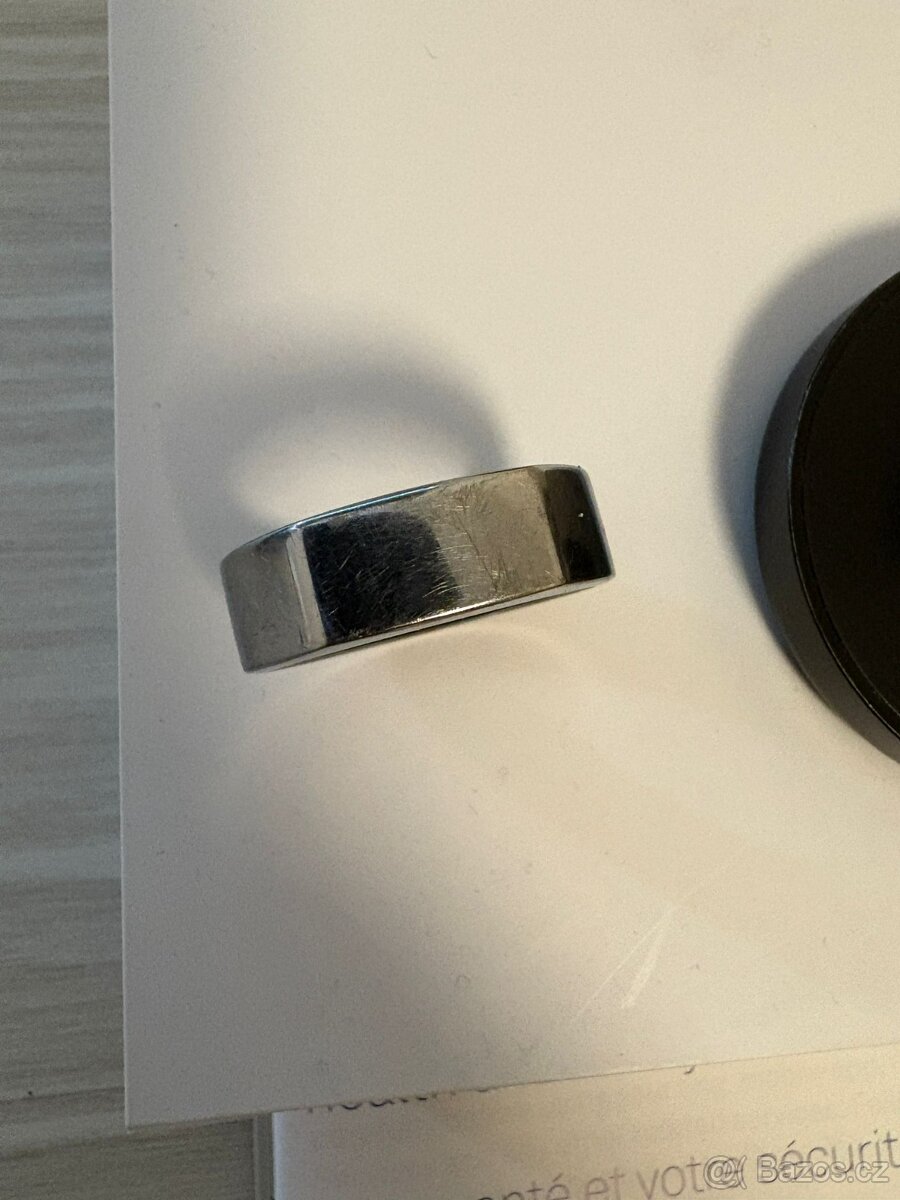 Oura ring Gen 3 heritage stříbrný, velikost 11 - 2