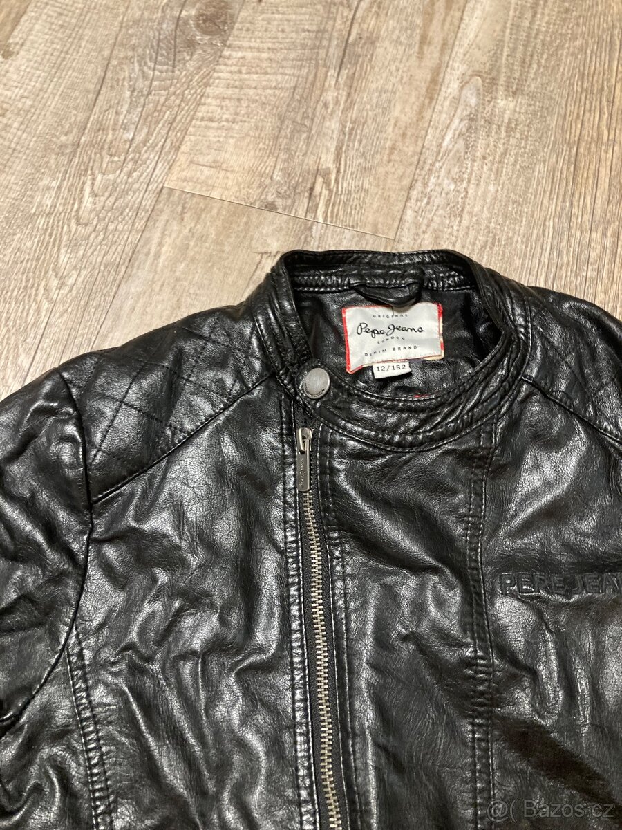 Kožená bunda Pepe jeans 152 cm - 2