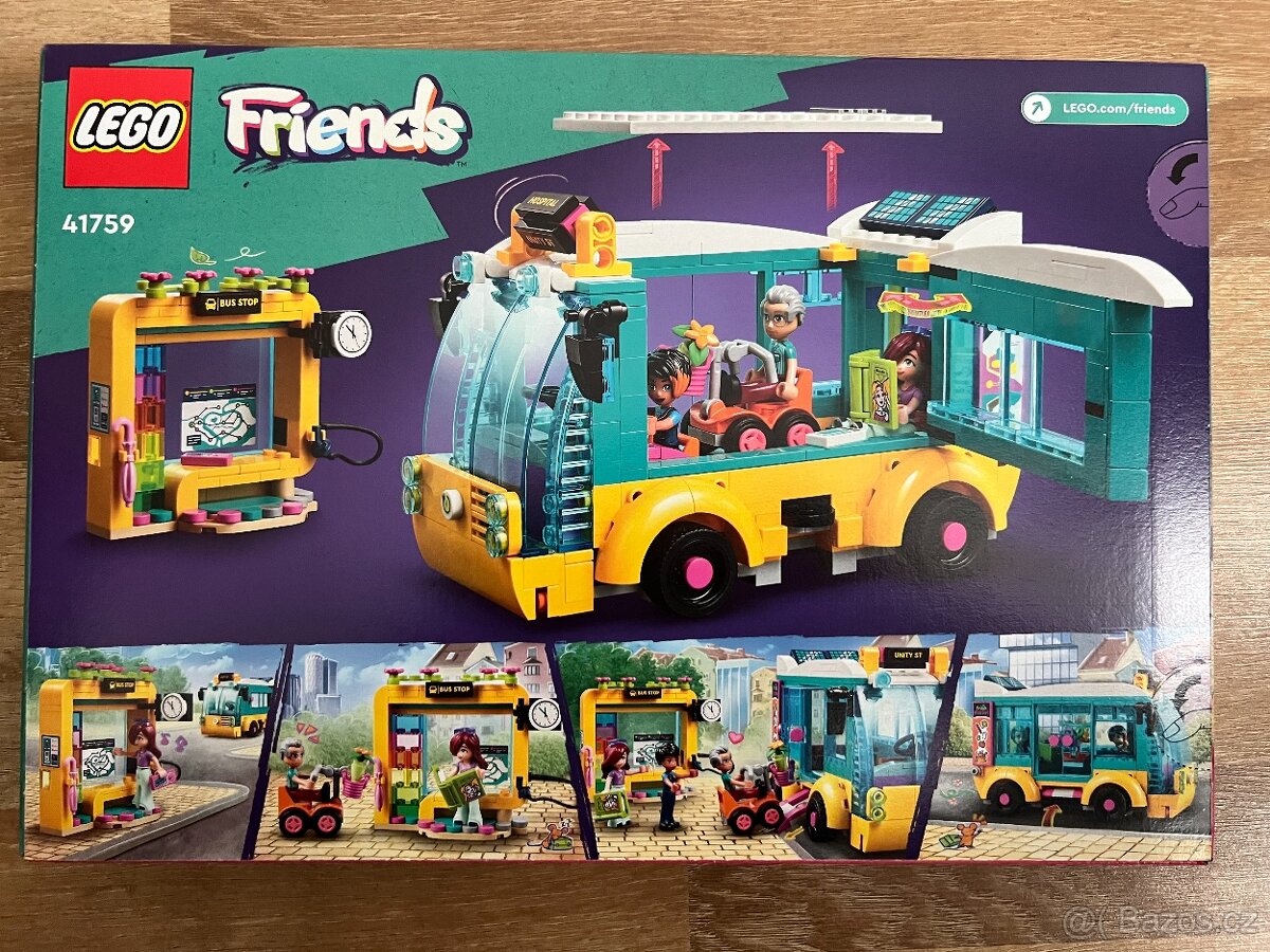 Lego Friends 41759 autobus z městečka Heartlake - nové - 2