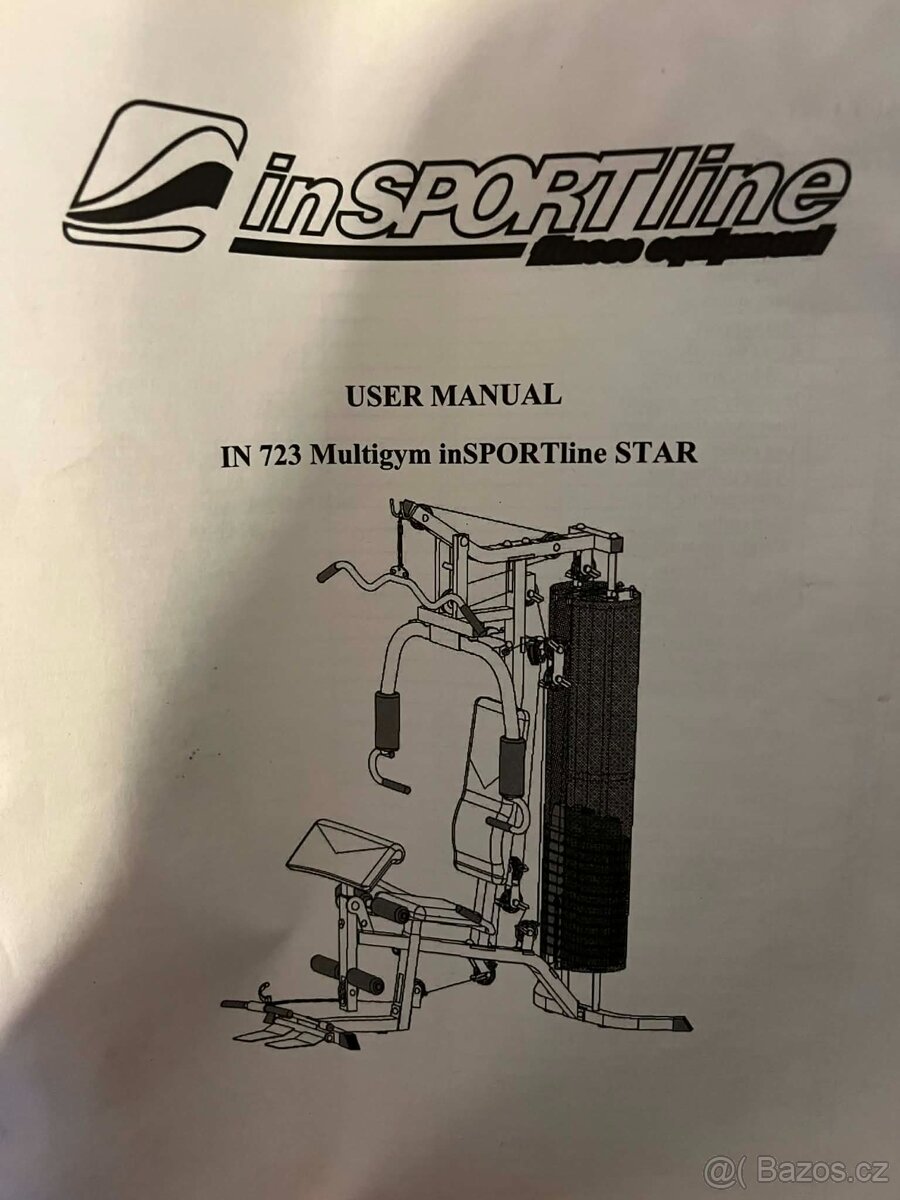 Posilovací Stroj - IN 723 Multigym inSPORTline STAR - 2