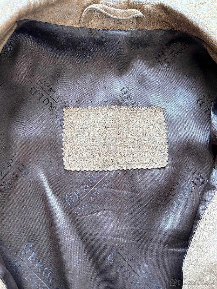 Kožená bunda, vel. XL - 2