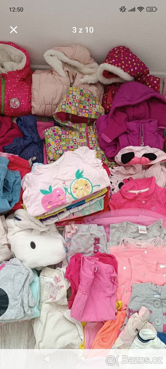 Balík mix oblečení 86/92/98 - 2