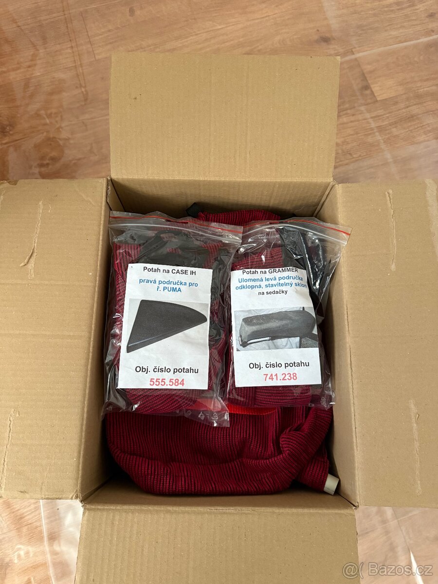 Potahy do traktoru Case - 2