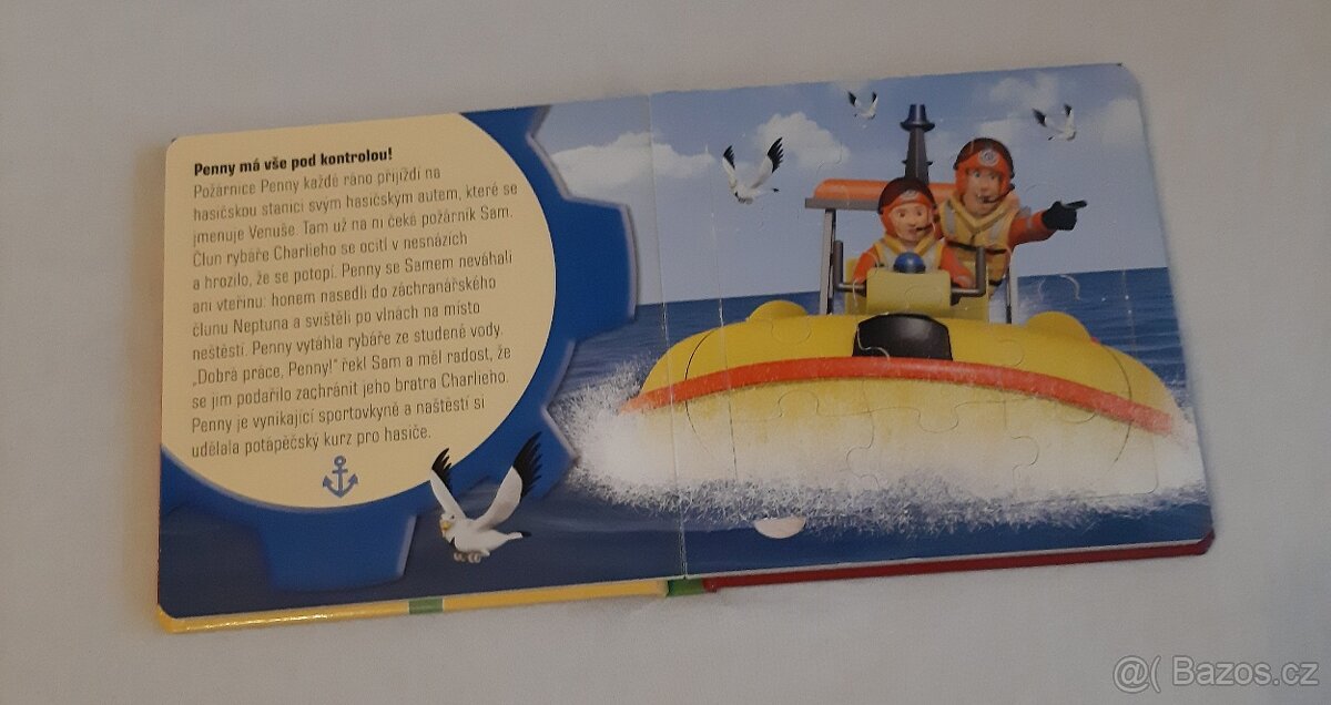 Požární Sam Knížka a Puzzle - 2