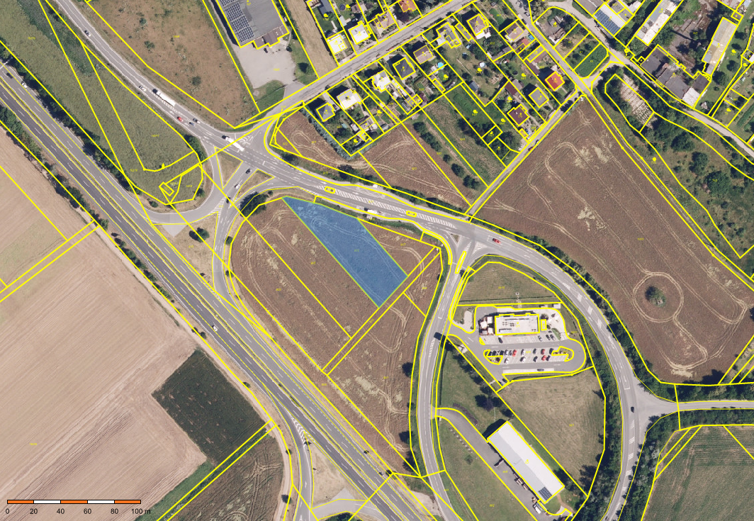 Pozemek Unčovice - 2