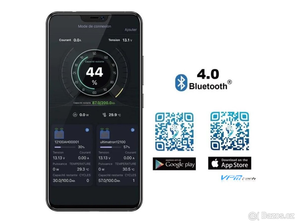 ULTIMATRON LIFEPO4 LITHIOVÁ BATERIE 12.8V 100AH - 2