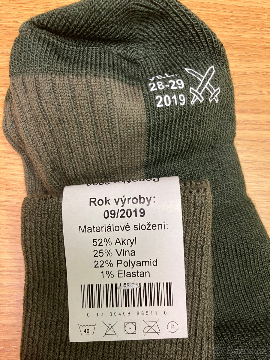 Ponožky 2000 Termo ARMY - 2