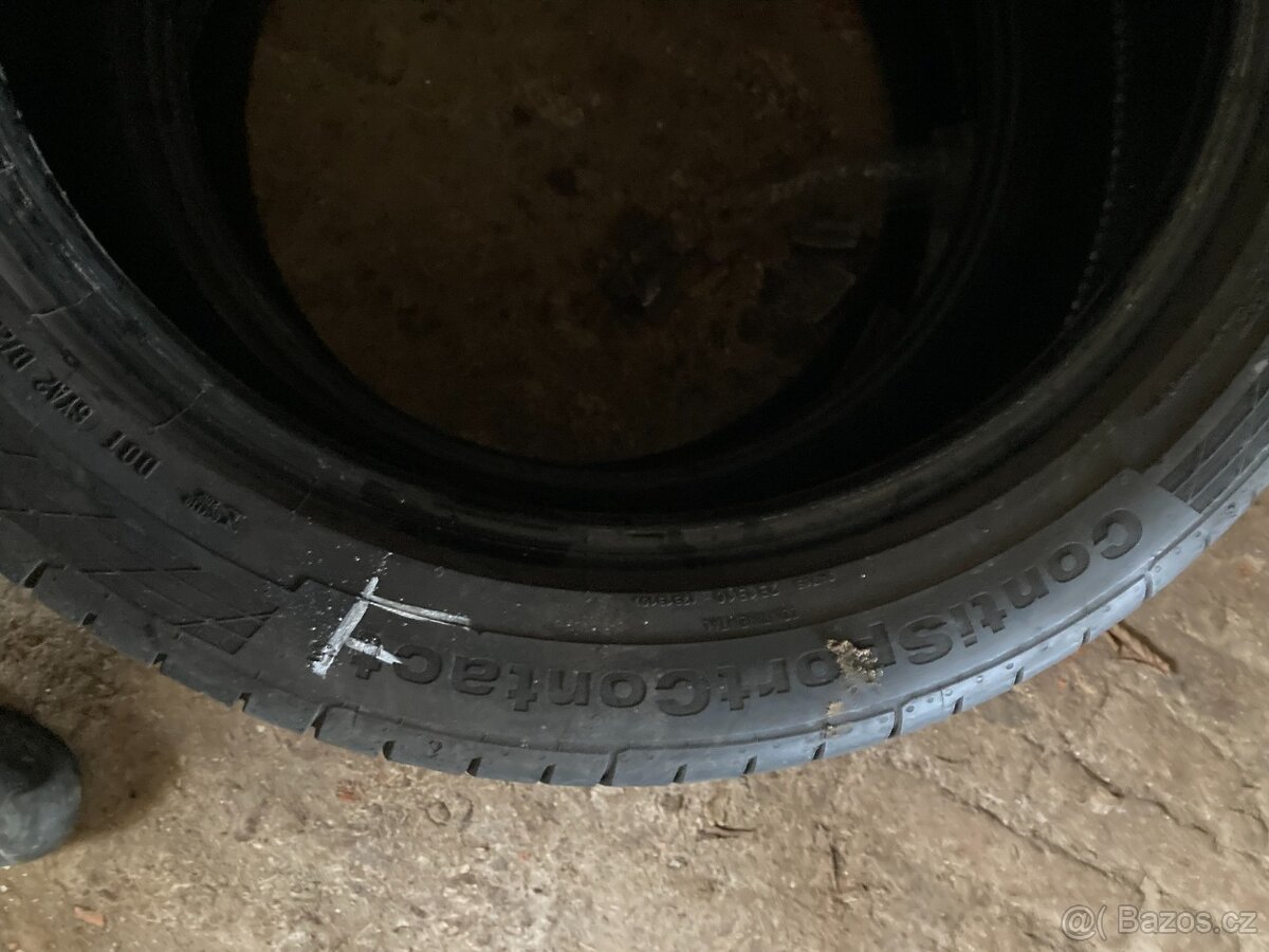 2ks letní pneu 245/45 R19 - Continental - 2