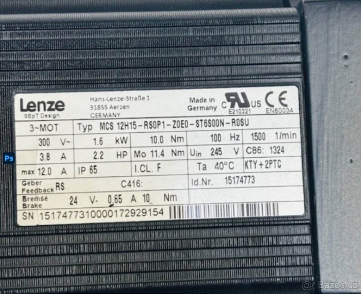 Servimotor Lanze MCS12H15-RS0P1 - 2