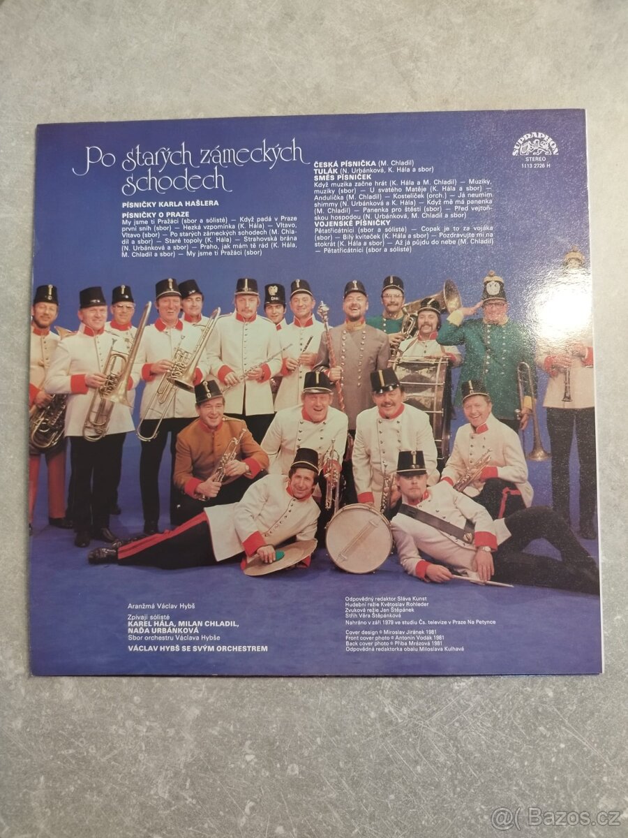 Václav Hybš se svým orchestrem-Po starých zámeckých schodech - 2