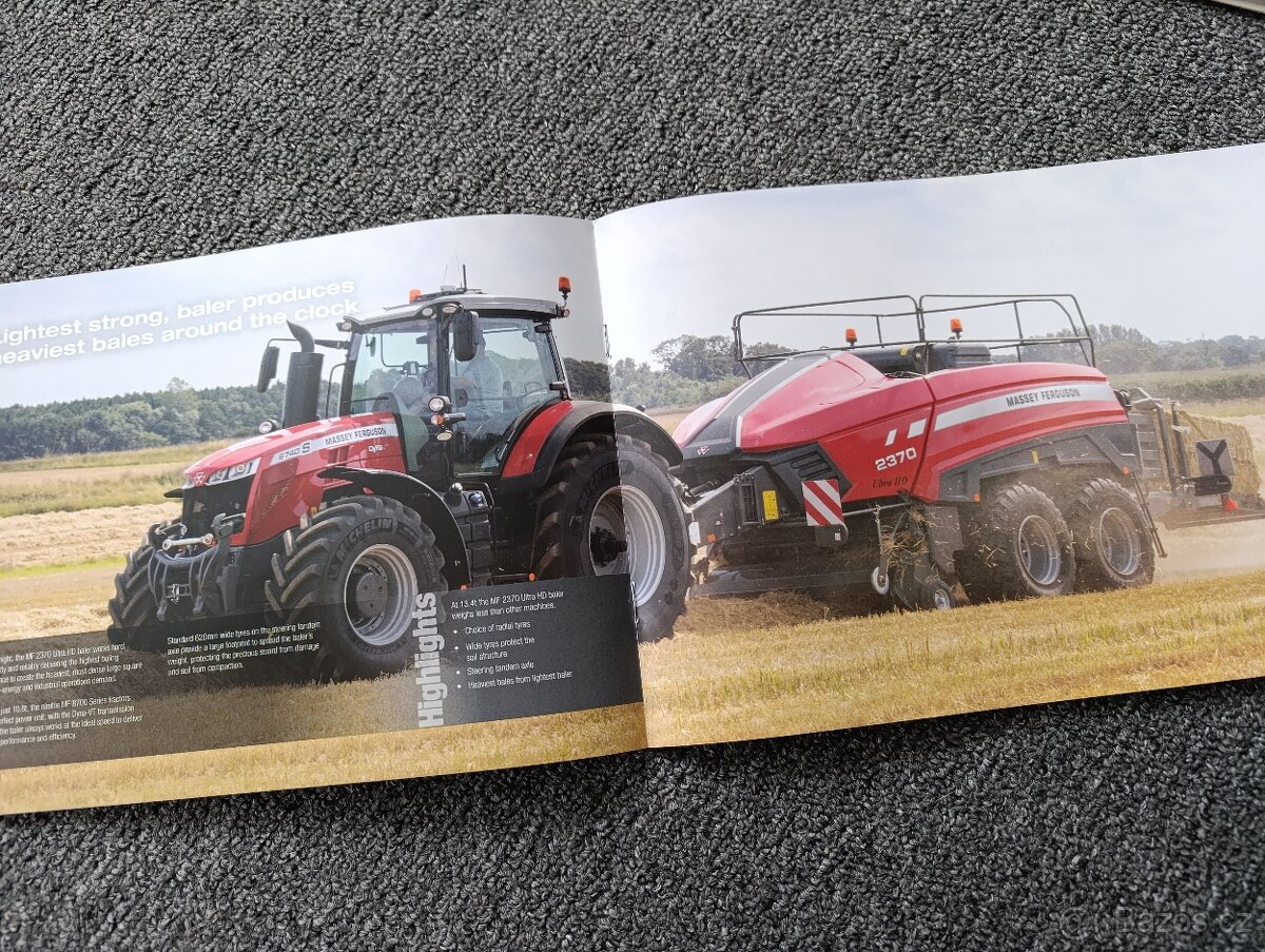 Prospekt lis Massey Ferguson 2370 - 2