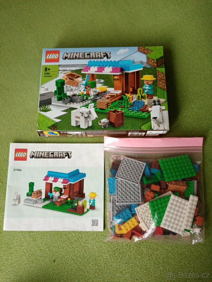 3x kompletní Minecraft LEGO - 2