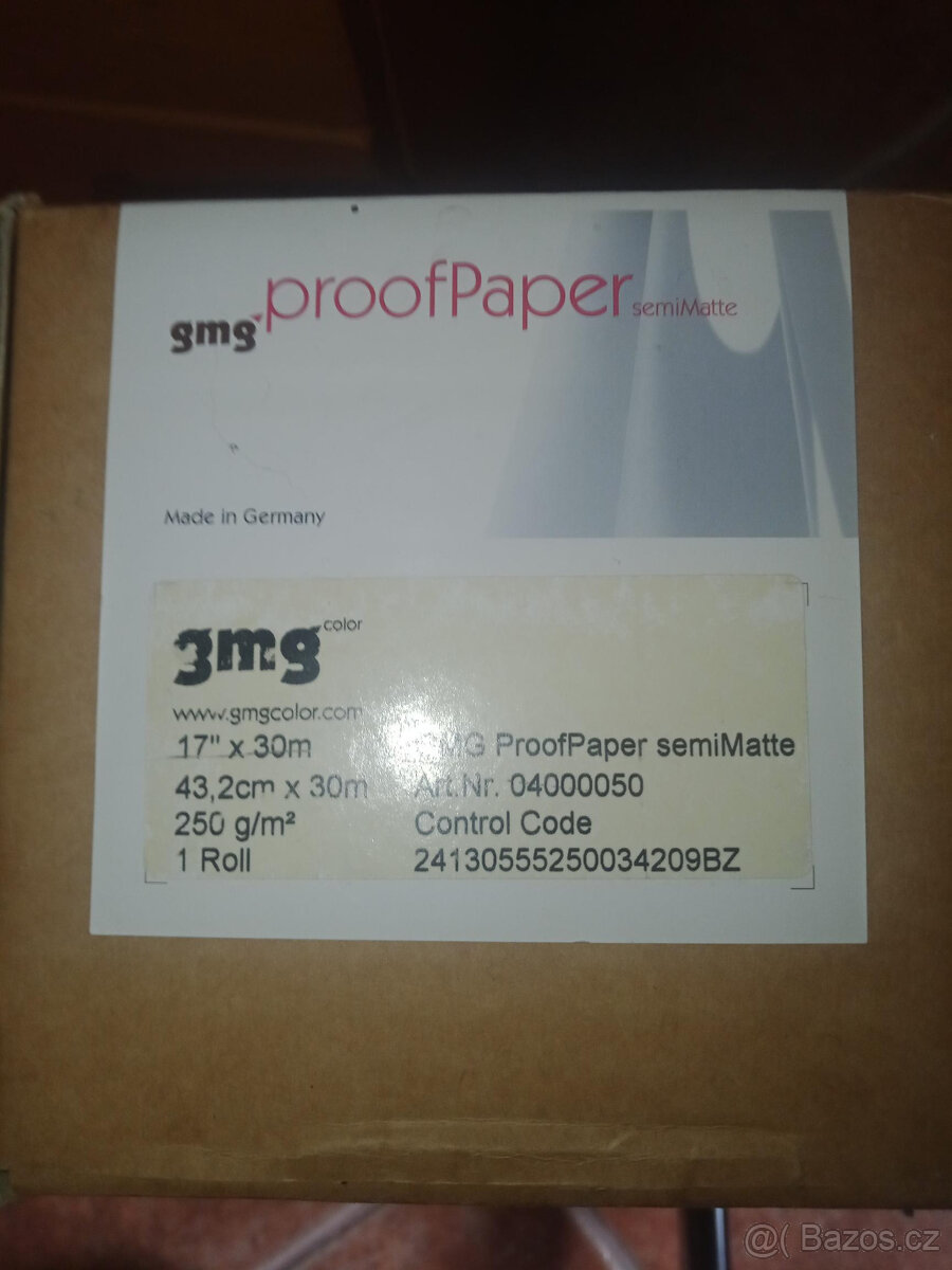 proofPaper semi Matte 17"x30m - 2