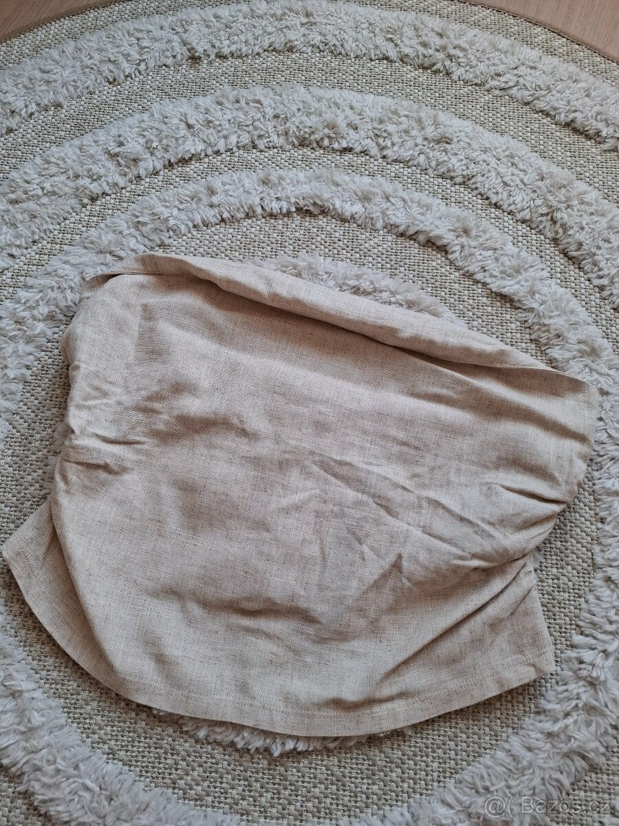 Lněný top bez ramínek H&M - 2