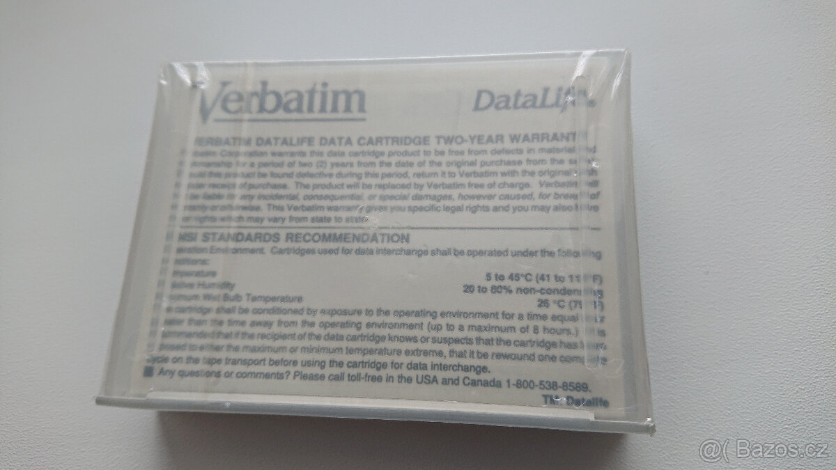 VERBATIM magnetopásková cartridge DL2120 - 2