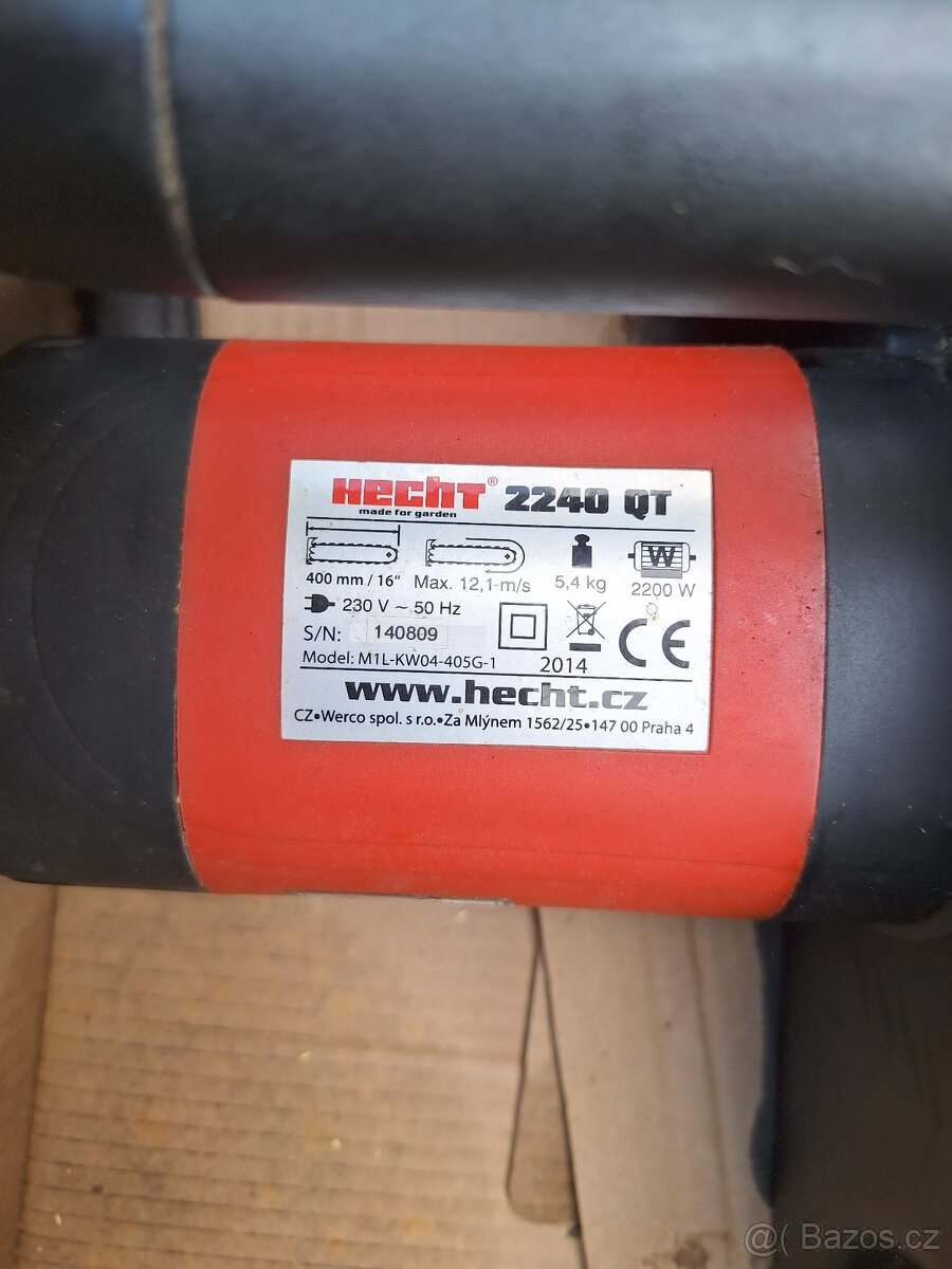 Elektrická řetězová pila - HECHT - 2