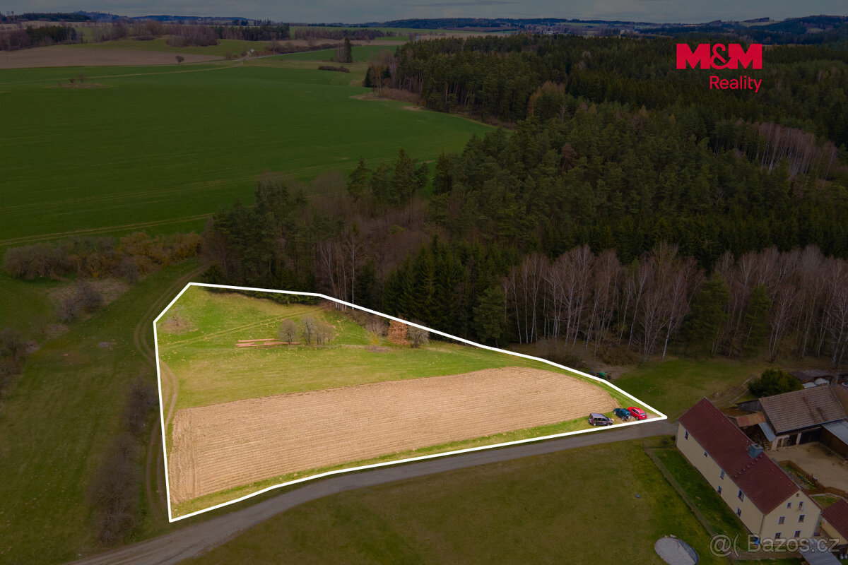 Prodej louky, 4971 m², Krsy - 2