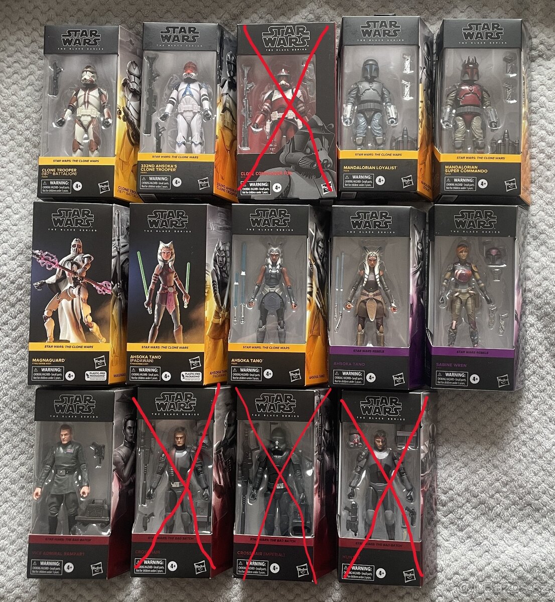 Star Wars Blacke Series figurky - 2