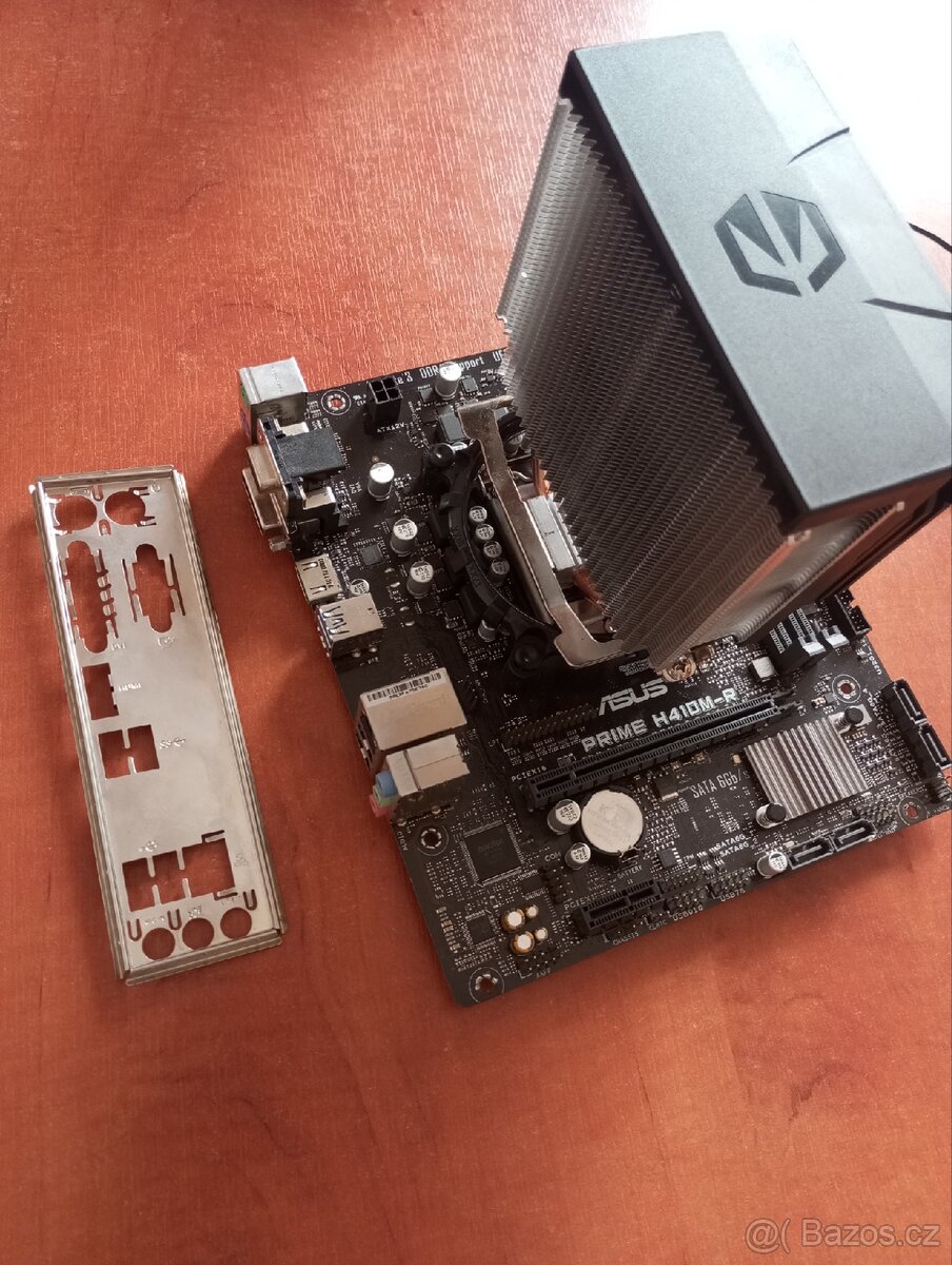 ASUS H410M-R + Intel i3-10105F 10. generace + chladič - 2