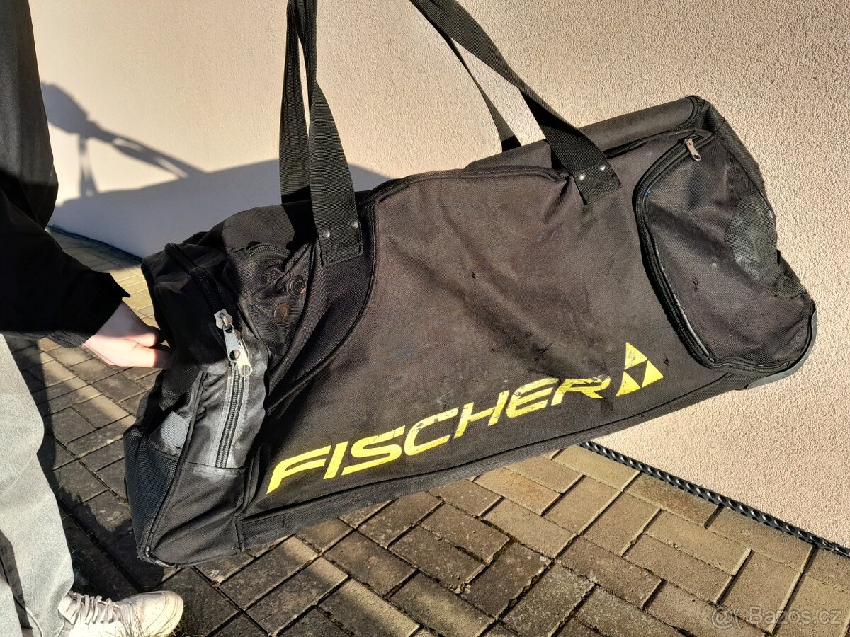 Hokejová taška Fischer na kolečkách - 2