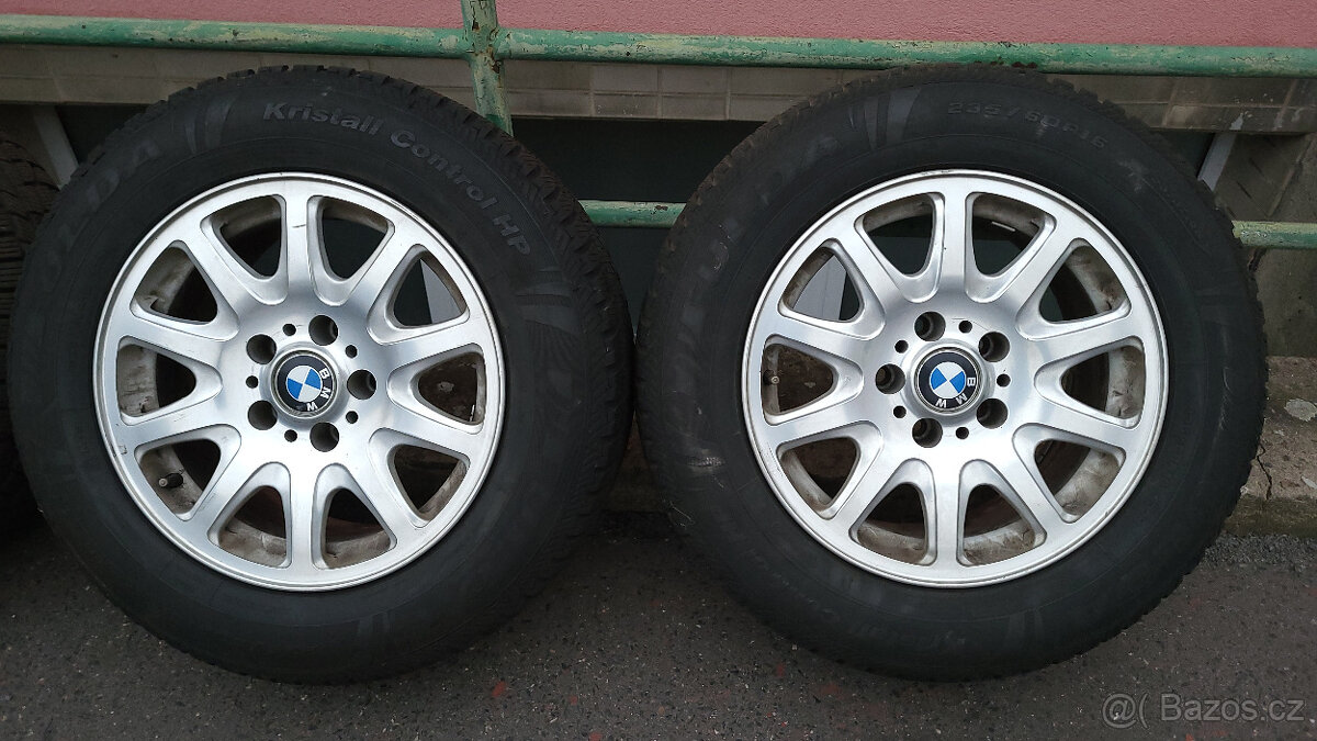 99% zimní orig. ALU kola 16" 5x120 BMW E38 - TOP - 2