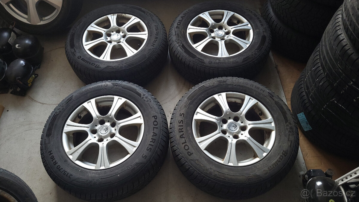 90% zimní ALU kola 16" 5x114,3 Toyota RAV4 - 2