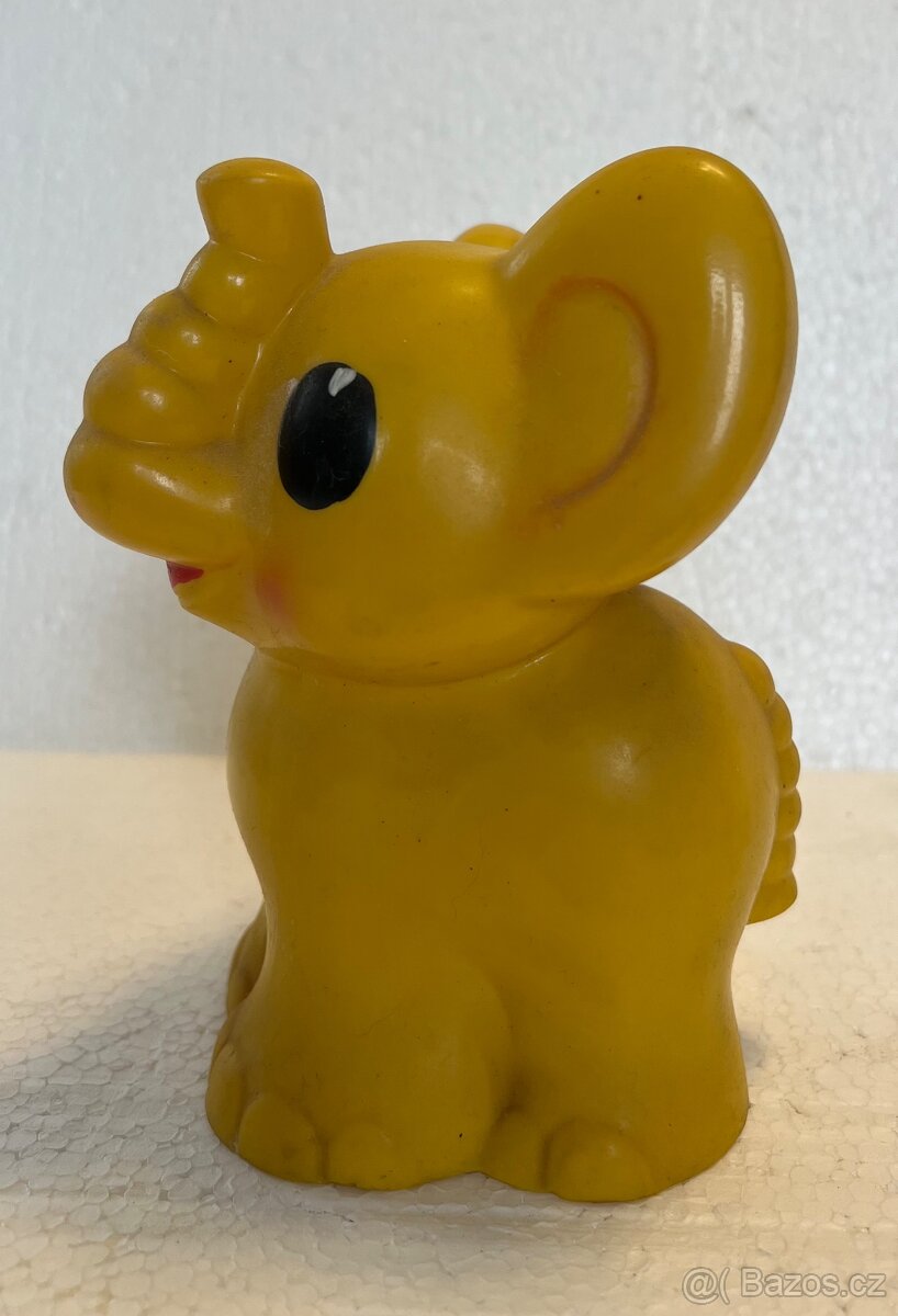 Staré gumové pískací hračky - 2