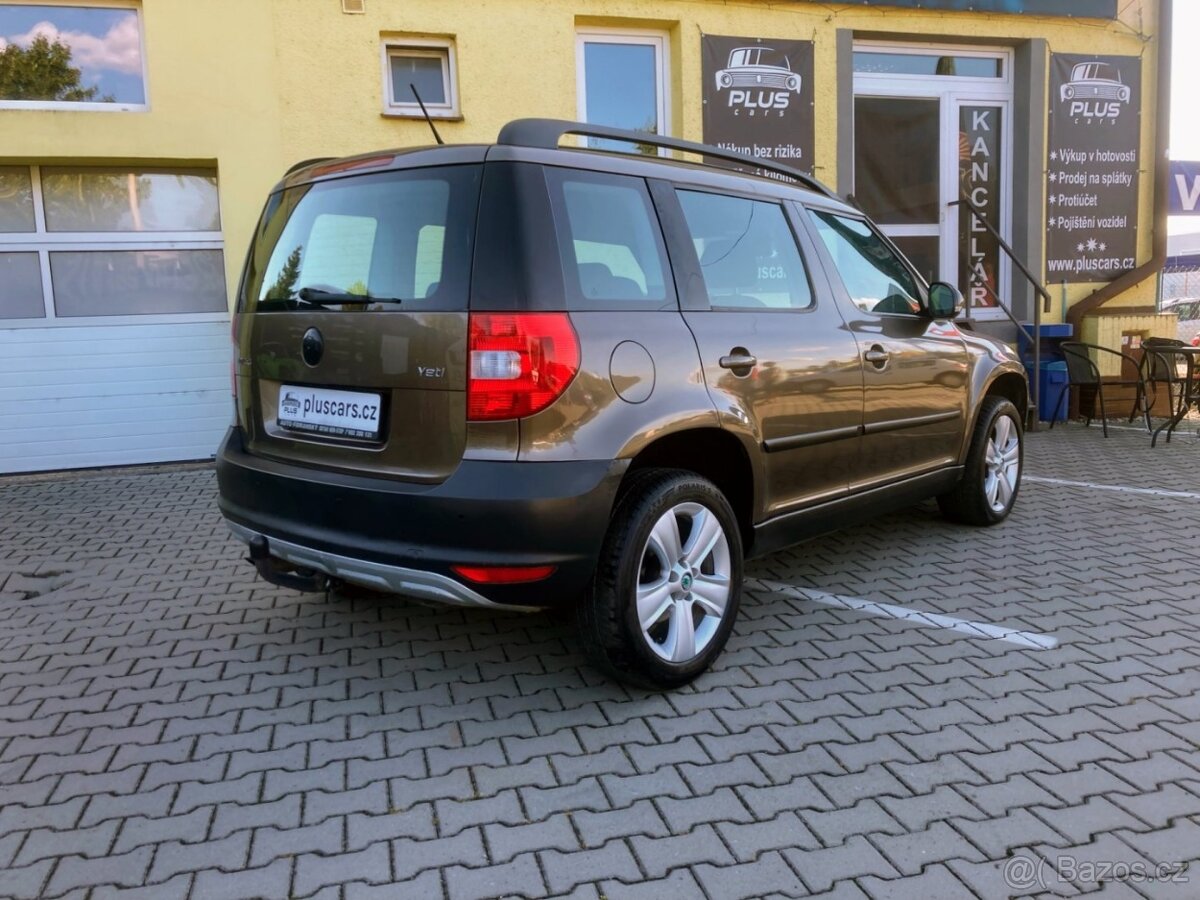 Škoda Yeti, 2,0TDi(103kW) DSG automat, 4x4, park.senzory - 2