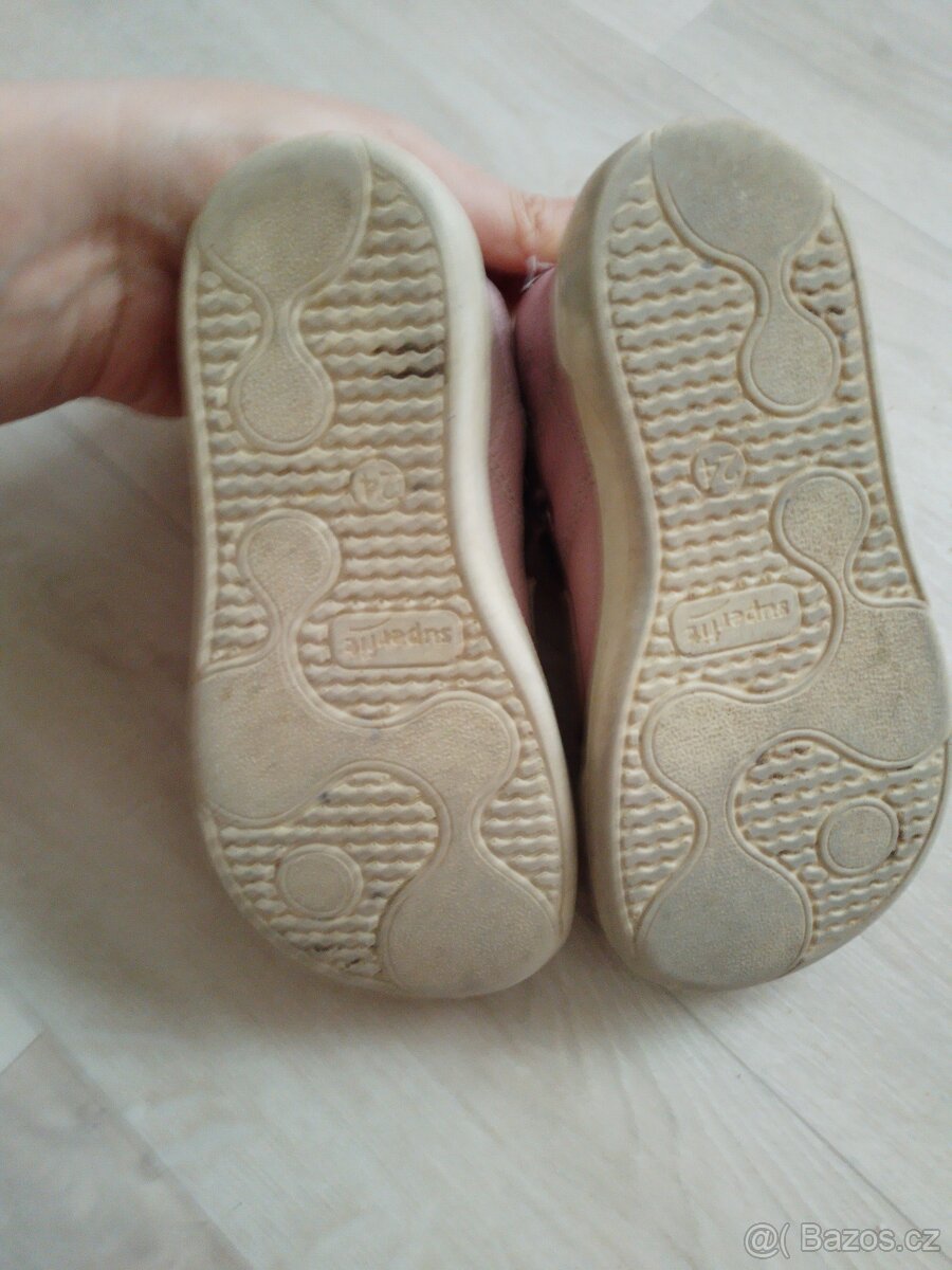 Dívčí barefoot celoroční boty Superfit Superfree vel. 24 - 2