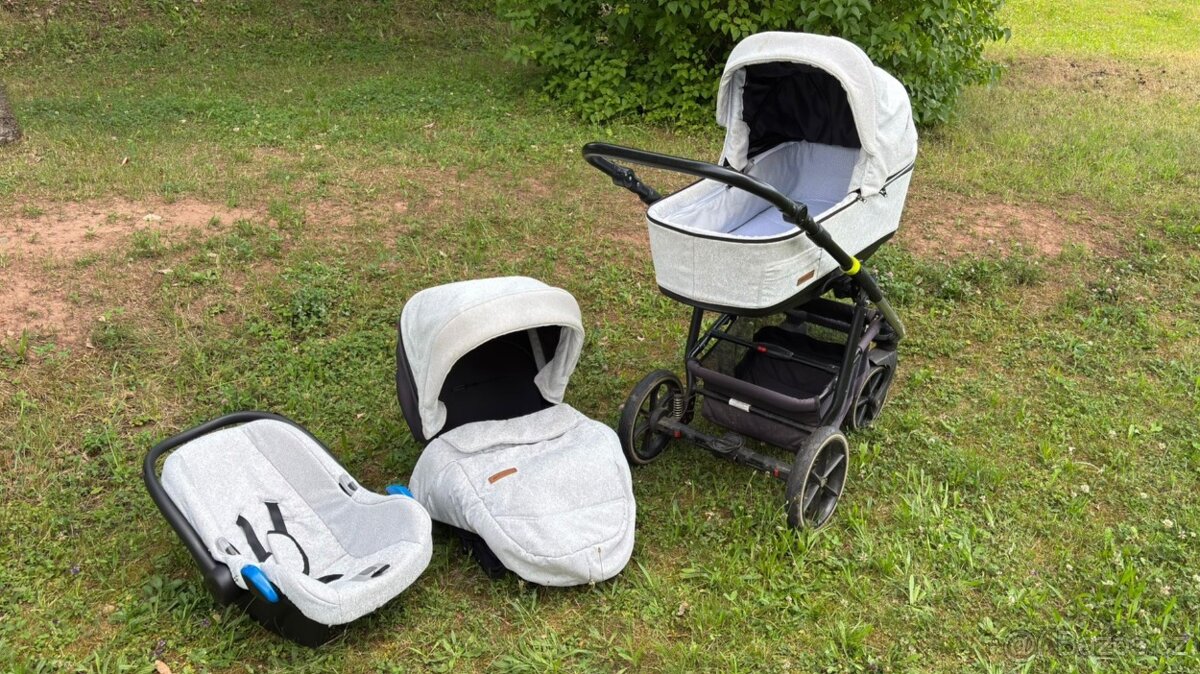 kombinovaný kočárek Riko Swift Premium 3v1 - 2