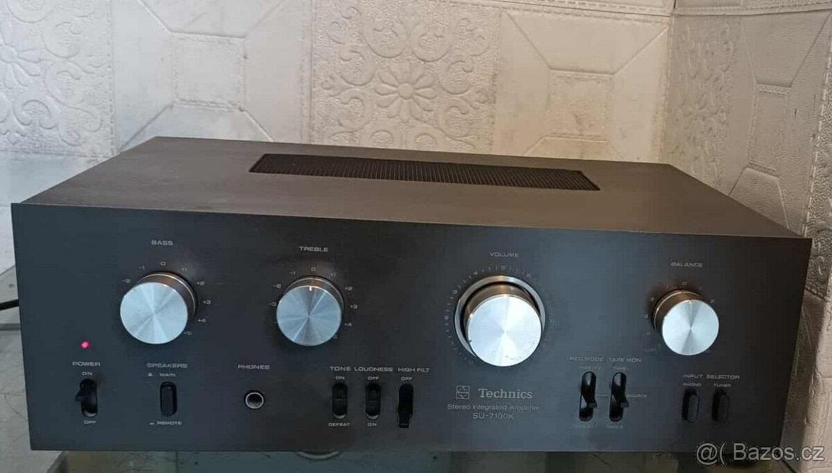 Prodám pěkný zesilovač-TECHNICS SU-7100K-TAKÉ MOHU POSLAT PO - 2