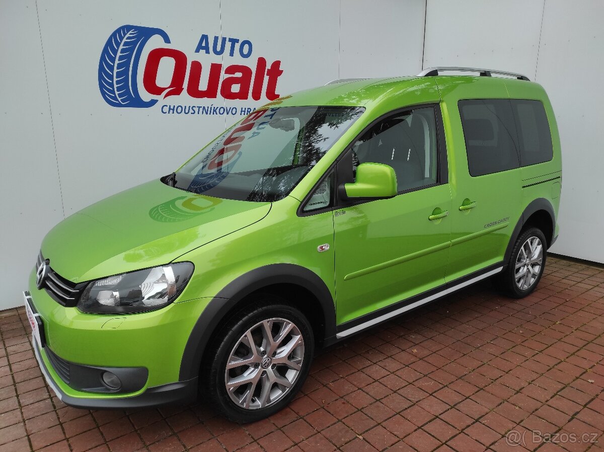 VW Caddy CROSS 4x4 2.0 TDi 117 tis. km PLNÝ SERVIS S ROZVODY - 2