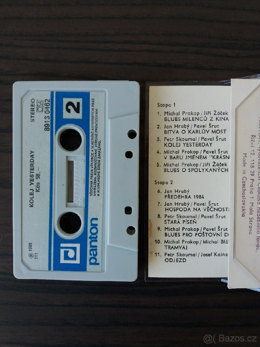 Originální MC kazety. - 2