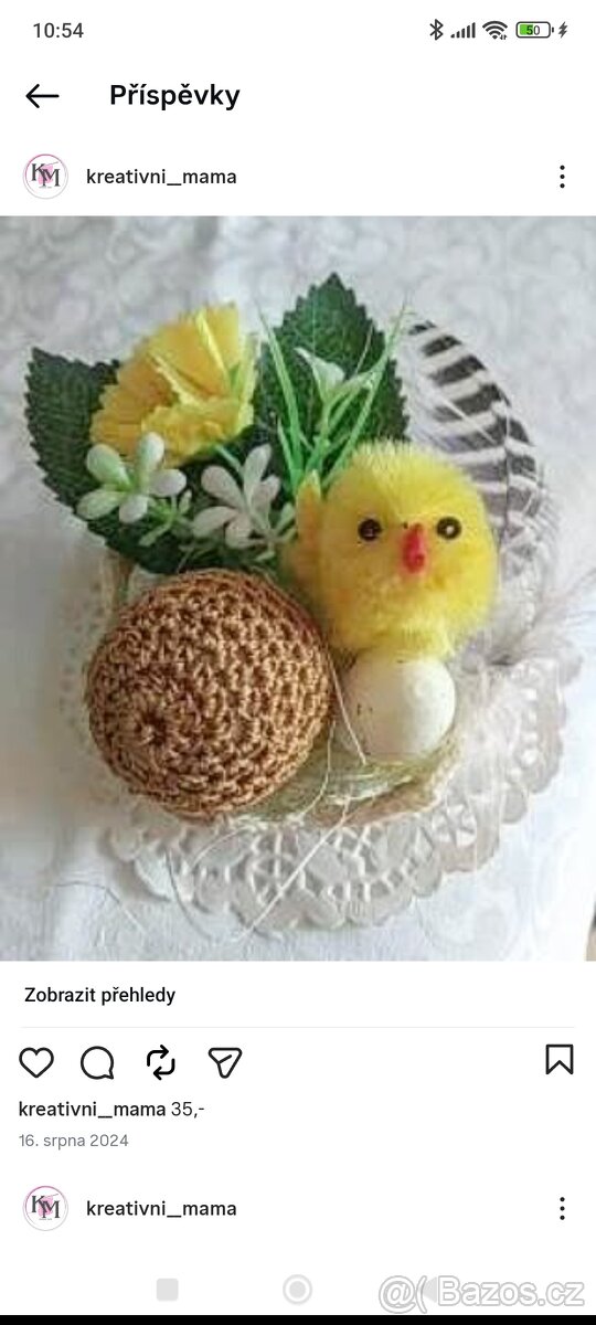 Velikonoční košíček - 2