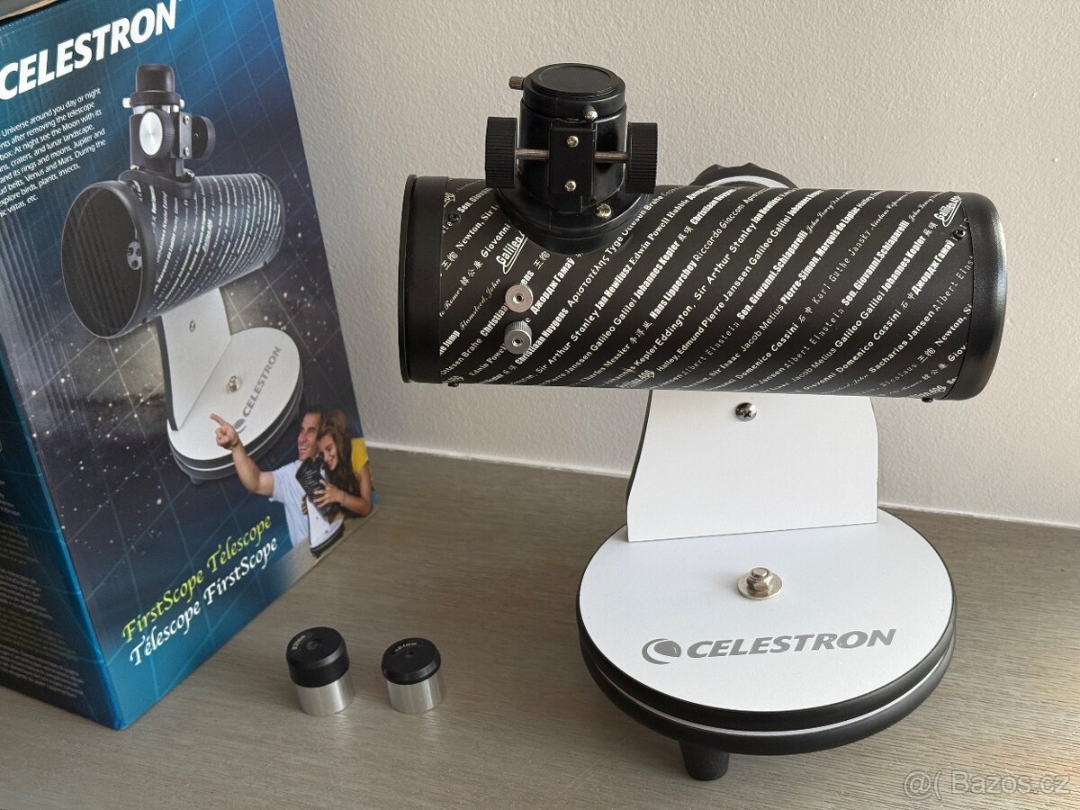 hvězdářský dalekohled Celestron Firstscope 76 - 2