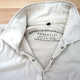 Pánské triko s límcem, vel. M - 2