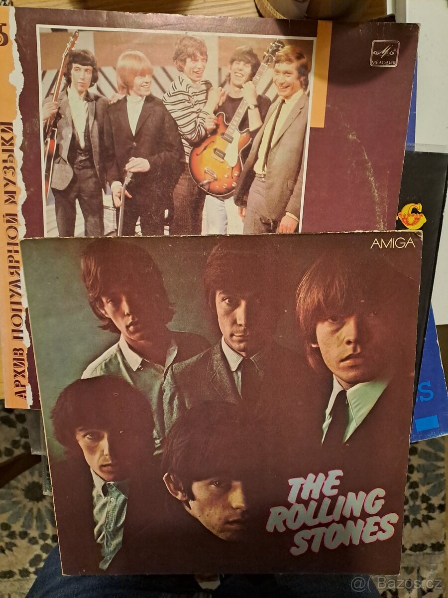 5x vinyl - Beatles, rolling stones, McCartney, Lennon - 2