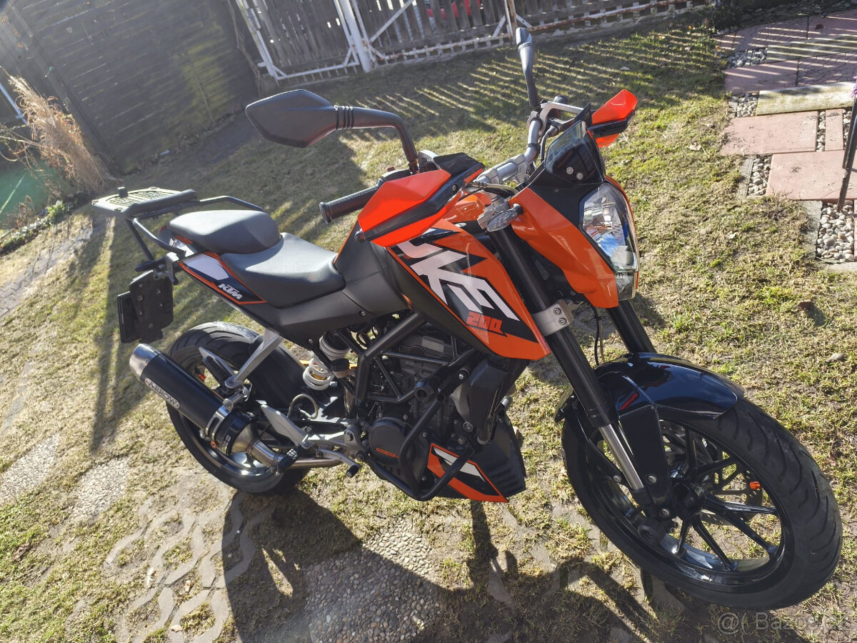 KTM Duke 200 STK do 2029 - 2