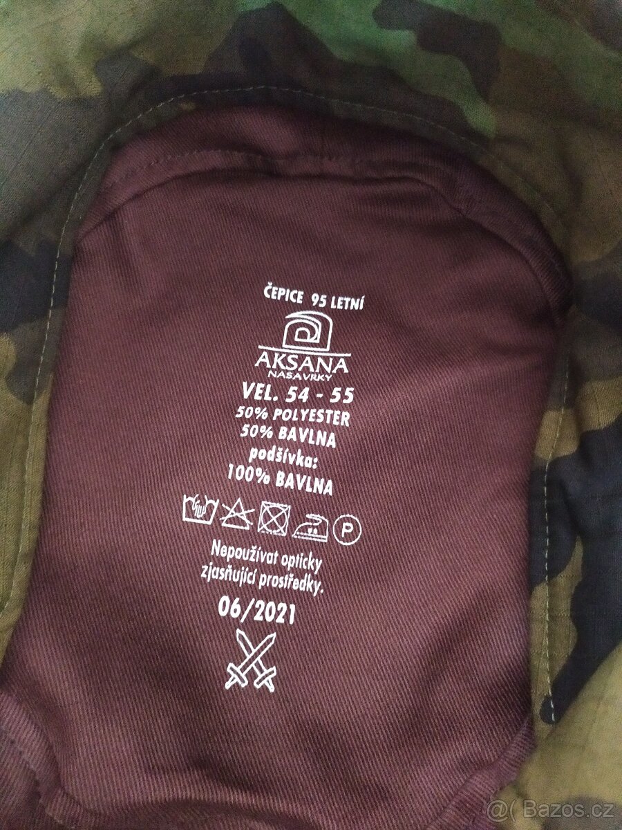 Vojenská čepice letní - 2